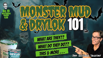 Monster Mud & Drylok 101 - Halloween DiY