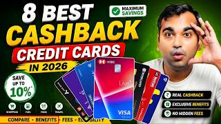Top 8 Cashback Credit Cards in 2026 – Ultimate Comparison