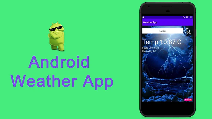 Android Weather App | Real World Project Tutorial | Retrofit Api Using | Android Tutorial 2020