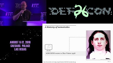 DEF CON 26 IoT VILLAGE - Matt Wixey - Worms that fight back Nematodes as an antidote for IoT malware