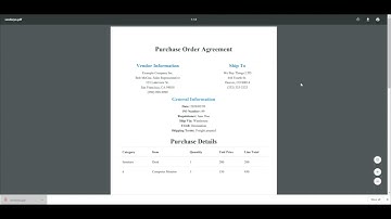 Purchase Order Part 4