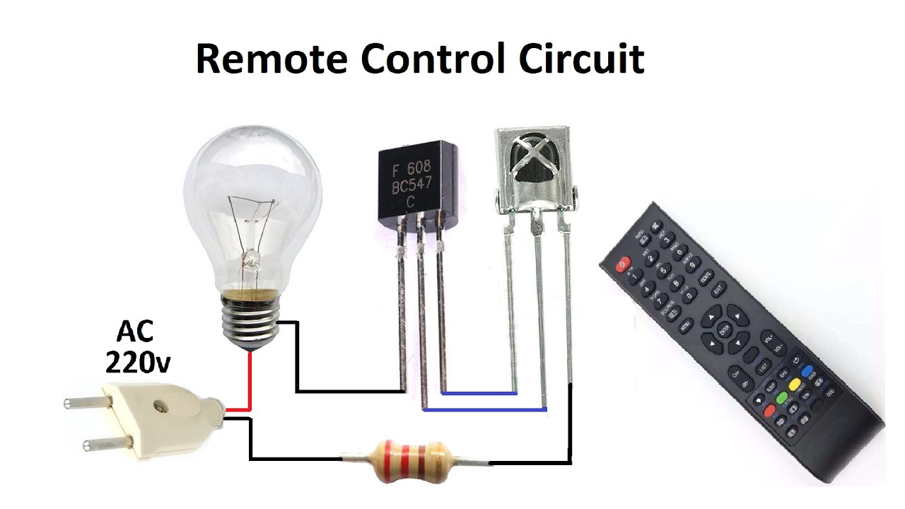 IR Remote Control Light Switch TSOP1738