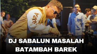 DJ MINANG REMIX VIRAL 2024 DJ DAMONOK SABALUN MASALAH BATAMBAH BAREK