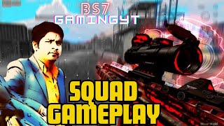 BGMI LIVE || SQUAD RUSH GAMEPLAY NEW UPDATE MAP || iPhone 15plus || @BS7 GAMINGYT