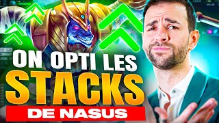 🔥 NASUS JUNGLE ON OPTI LES STACKS ! ( DINGUERIE OU PAS ? )