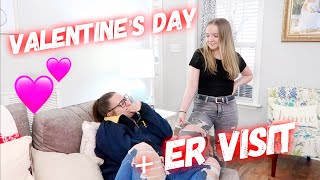 VALENTINE'S DAY + ER VISIT | Family 5 Vlogs