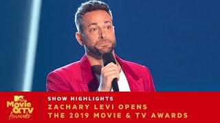 Zachary Levi Opens the 2019 Movie & TV Awards