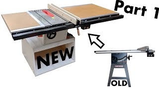 Completely Rebuilding My Old Table Saw - Part 1: The Base