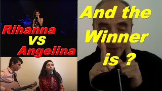 Angelina Jordan VS Rihanna STAY - REACTION !!!