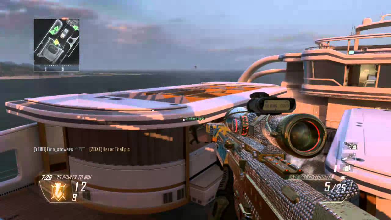 Call Of Duty Bo2 Midgame TrickShot YouTube