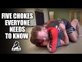 5 Chokes Everyone Needs to Know (well, Five-ish anyway) | Jiu-Jitsu Fundamentals