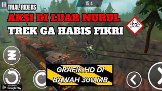 AKSI RIDER TONG SETAN KALAU DI LUAR - TRIAL RIDERS ANDROID GAMEPLAY - PART 1 screenshot 1