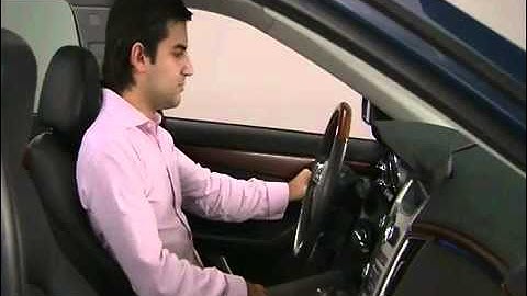 CTS - How to Use the Vehicle Personalization Features