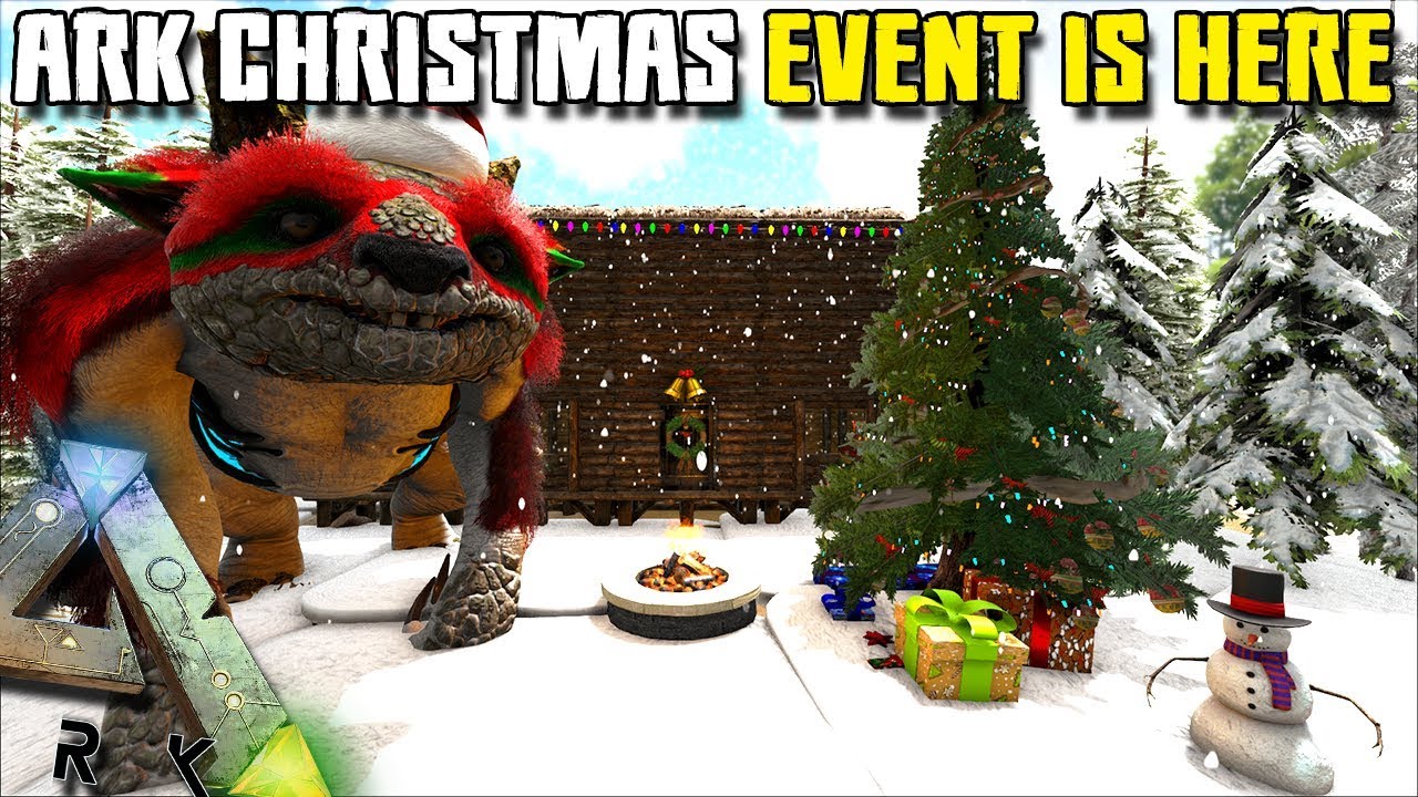 ARK'S CHRISTMAS EVENT IS HERE!! HOW AND WHERE TO GET ALL THE ITEMS