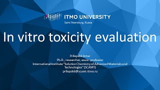 Nanotoxicology course Lecture 6. In vitro toxicity evaluation