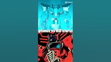 idw optimus vs RID starscream #capcut #transformer #edit #1v1 #idwcomics #ytshorts #shortsfeed