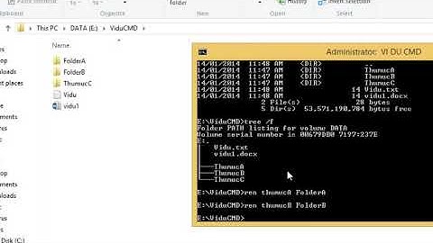 hướng dẫn các lệnh cơ bản trong CMD, cực đơn giản, cực dễ hiểu