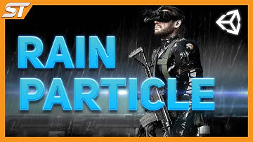 EASY Rain Particle in Unity (Particle System Tutorial)