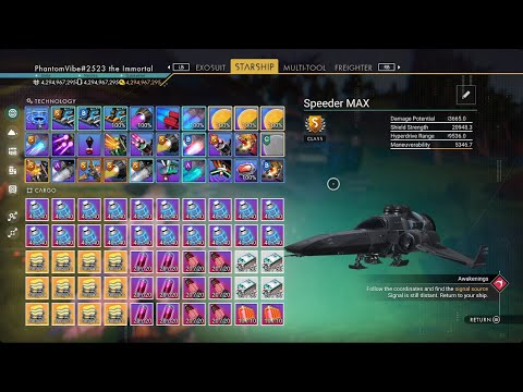 No Man’s Sky Modded Save All Platforms Xbox/Playstation/PC