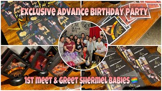 ADVANCE BIRTHDAY PARTY + EXCLUSIVE MEET &amp; GREET SHERYNIANS-SHERMEL BABIES | SHERYN REGIS