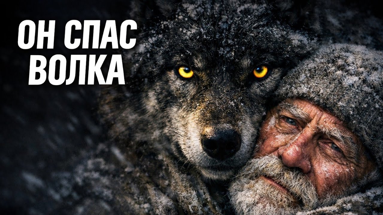 Через год зверь вернулся к старику что бы отплатить...