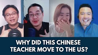 Chinese Podcast #21: Why did this Chinese Teacher Move to the US?为什么这位中文老师会去美国？