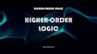 Higher Order Logic
