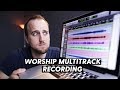 How to capture a multitrack recording of your worship band | X32 and ProTools Tutorial
