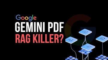 Will the New GEMINI PDF Feature Replace RAG?