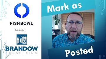 Mark as Posted, Export and Repost to QuickBooks from Fishbowl Inventory Advanced v23