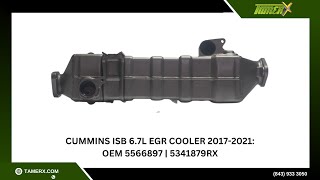 Cummins ISB 6.7L EGR Cooler 2017-2021: OEM 5566897 | 5341879RX