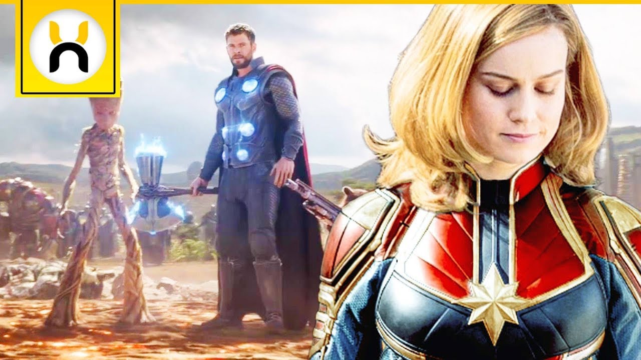 Thor Assembles An Army With Captain Marvel In Avengers 4 - Youtube