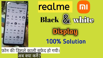 Realme C35 Black & White display Soilution || All Realme And Redmi Phone Black and white colour fix