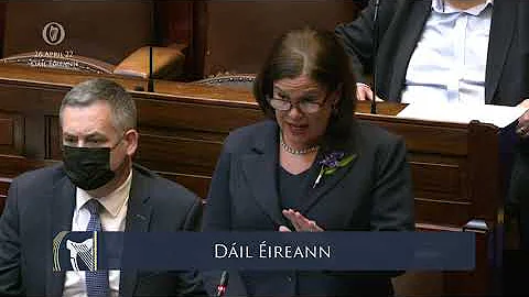 Deputy Mary Lou McDonald- speech from 26 Apr 2022