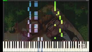 Married Life Up Piano Synthesia