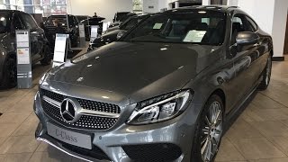 17 Mercedes Benz C Class C2 Coupe Amg Line Exterior And Interior Review Youtube