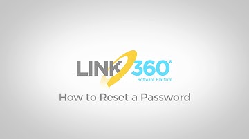 Brady LINK360 software | How To Reset Your Password