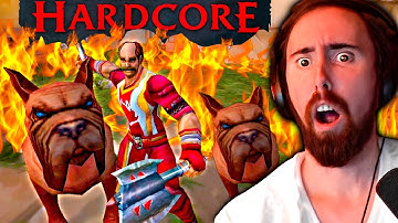 Asmongold vs Hardcore WoW: Scarlet Monastery, Razorfen Downs