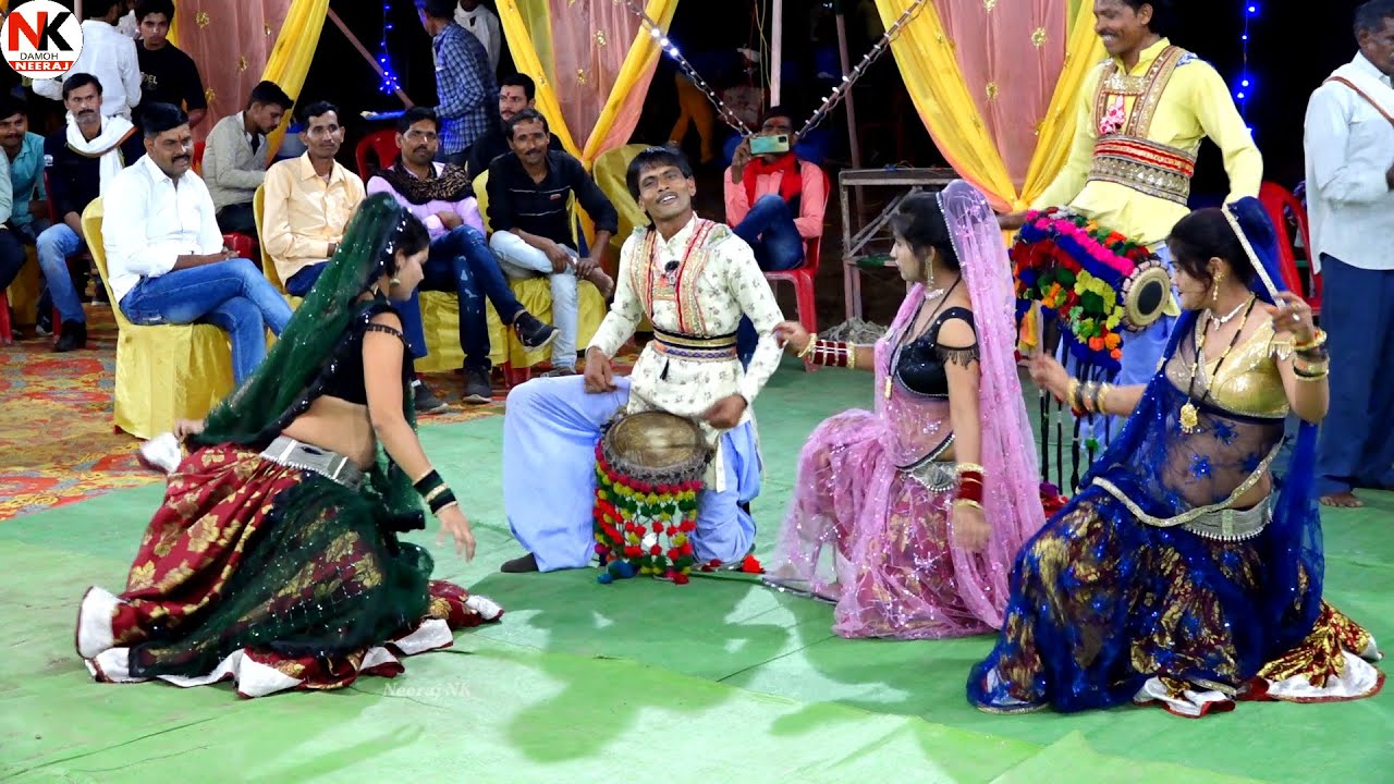 अर्जुन के रथ पे बैठे कन्हैया मुरली मधुर बजा रए है देशी राई | desi rai | पाटन कार्यक्रम / खतरनाक राई