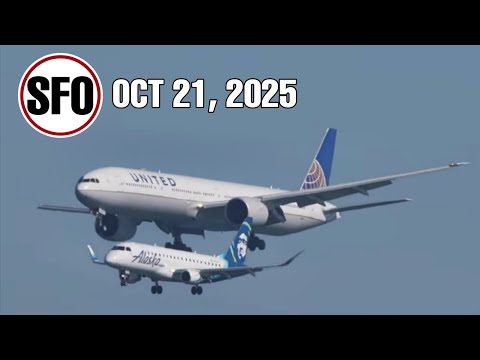 KSFO LIVE | OCTOBER 21, 2025 | SAN FRANCISCO INT AIRPORT LIVE STREAM WEBCAM IRL