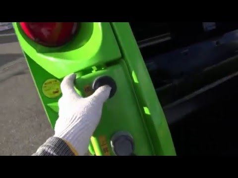 中古トラック 塵芥車 プレス式パッカー車 フジマイティー Lp438 作動テスト Youtube