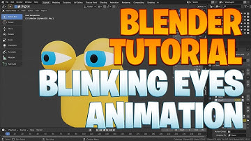 Blender rigging series No. 2 - Blinking eyes