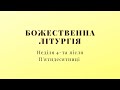 Божественна Літургія. Неділя 4-та після П&#39;ятидесятниці.