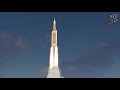 Artemis 1 Launch Animation