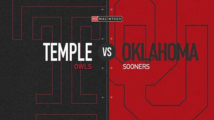 OU Highlights vs Temple