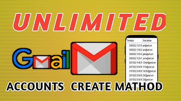 Unlimited Gmail Accounts Create  Without Phone Number Verification 