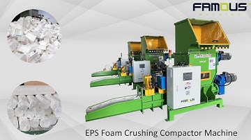 EPS Screw Compactor/EPS Recycling Machine/Polystyrene Compactor/EPS Screw Drive Densifier