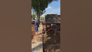 Lắp đặt tấm đan mương và hoàn trả lại mặt bằng... #excavator#dumptruck#shorts
