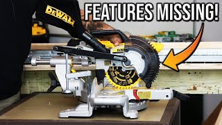 DeWALT 20V MAX 7-1/4'' Cordless Sliding Compound Miter Saw Is MISSING KEY FEATURES!