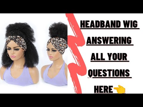 Headband Wig / All Your Questions Answered Here - YouTube